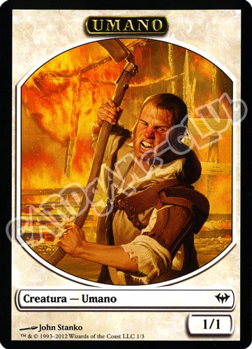 1 / 3 Umano comune (IT) -NEAR MINT-