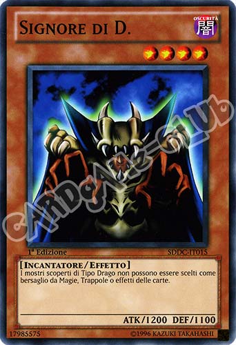 SDDC-IT015 Signore di D comune 1a Edizione (IT) -NEAR MINT-