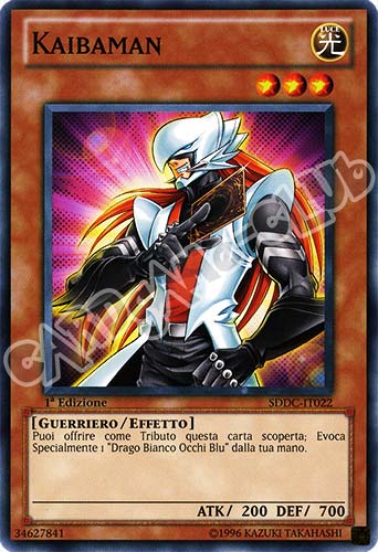SDDC-IT022 Kaibaman comune 1a Edizione (IT) -GOOD-