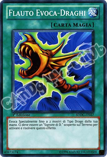 SDDC-IT027 Flauto Evoca-Draghi comune 1a Edizione (IT) -NEAR MINT-