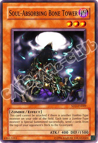 SD2-EN009 Soul-Absorbing Bone Tower comune unlimited (EN) -NEAR MINT-