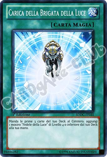 SDDC-IT035 Carica della Brigata della Luce comune 1a Edizione (IT) -NEAR MINT-