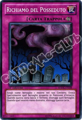 SDDC-IT038 Richiamo del Posseduto comune 1a Edizione (IT) -NEAR MINT-