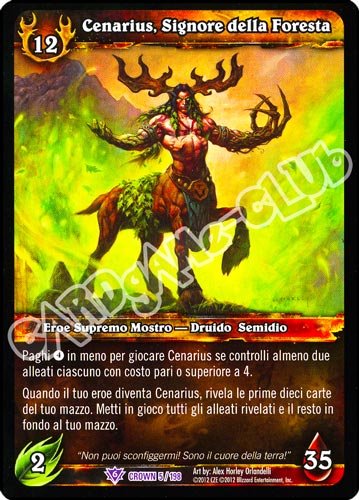Cenarius, Signore della Foresta epica (IT) -NEAR MINT-