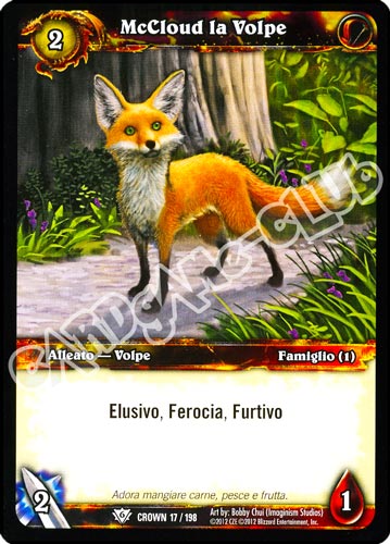McCloud la Volpe comune (IT) -NEAR MINT-