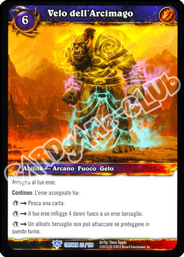 Velo dell'Arcimago rara (IT) -NEAR MINT-