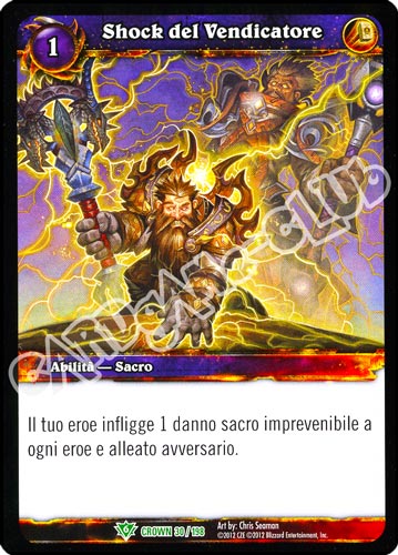 Shock del Vendicatore non comune (IT) -NEAR MINT-