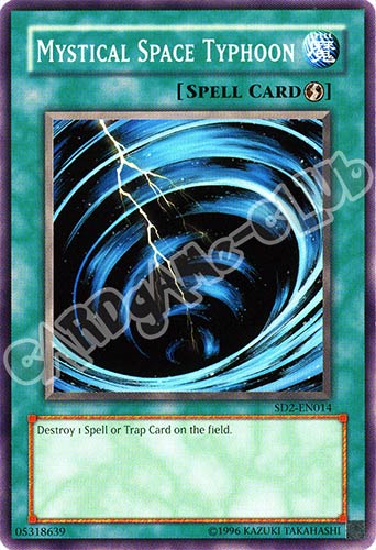SD2-EN014 Mystical Space Typhoon comune unlimited (EN) -NEAR MINT-