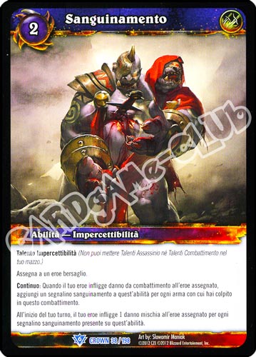 Sanguinamento rara (IT) -NEAR MINT-