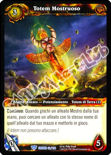 Totem Mostruoso rara (IT) -NEAR MINT-