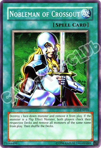 SD2-EN016 Nobleman of Crossout comune unlimited (EN) -NEAR MINT-