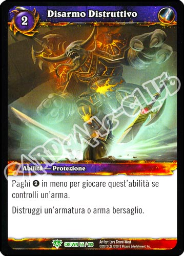 Disarmo Distruttivo non comune (IT) -NEAR MINT-