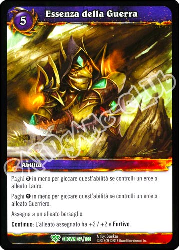 Essenza della Guerra non comune (IT) -NEAR MINT-