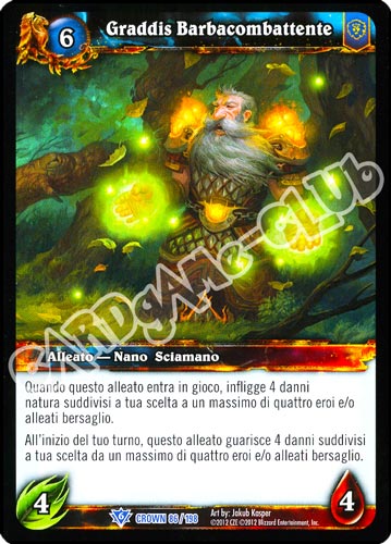 Graddis Barbacombattente rara (IT) -NEAR MINT-