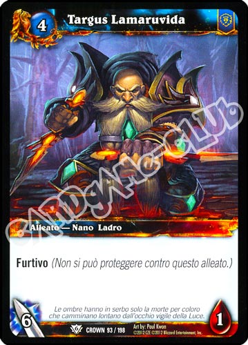 Targus Lamaruvida comune (IT) -NEAR MINT-