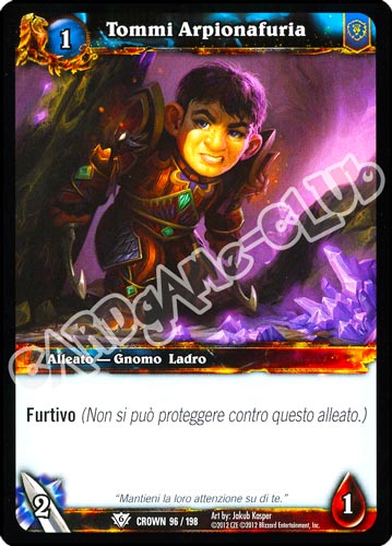 Tommy Arpionafuria comune (IT) -NEAR MINT-