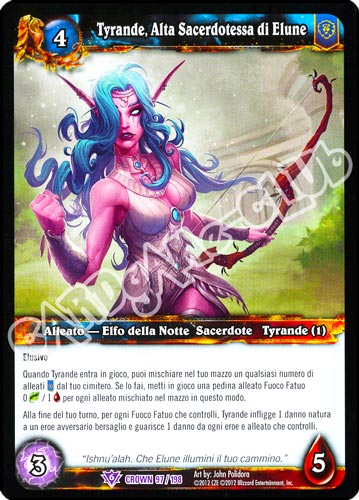 Tyrande. Alta Sacerdotessa di Elune epica (IT) -NEAR MINT-