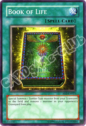 SD2-EN021 Book of Life comune unlimited (EN) -NEAR MINT-
