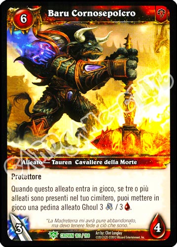 Baru Cornosepolcro non comune (IT) -NEAR MINT-