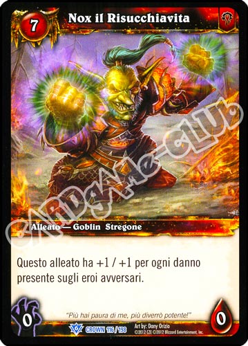 Nox il Risucchiavita rara (IT) -NEAR MINT-