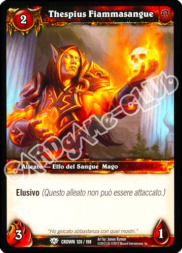 Thespius Fiammasangue comune (IT) -NEAR MINT-