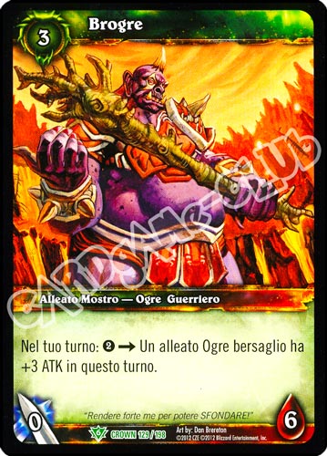 Brogre non comune (IT) -NEAR MINT-