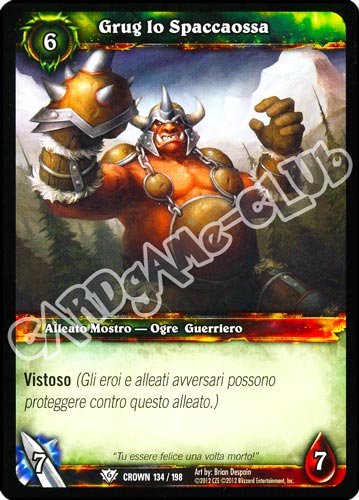 Grug lo Spaccaossa comune (IT) -NEAR MINT-