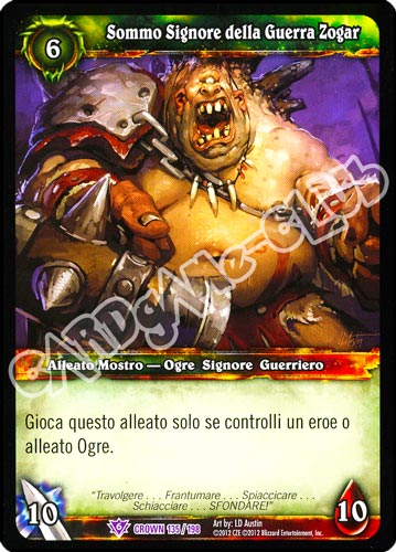 Sommo Signore della Guerra Zogar epica (IT) -NEAR MINT-