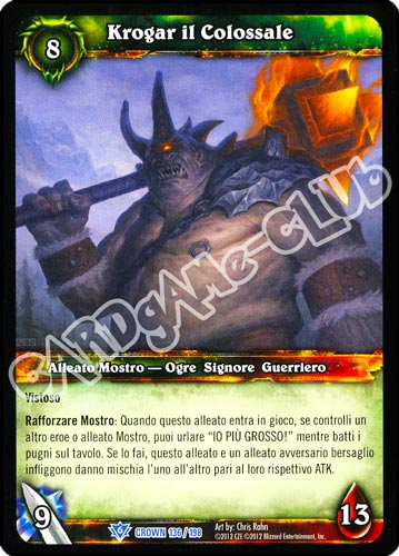 Krogar il Colossale rara (IT) -NEAR MINT-