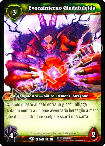 Evocainferno Giadafulgida comune (IT) -NEAR MINT-