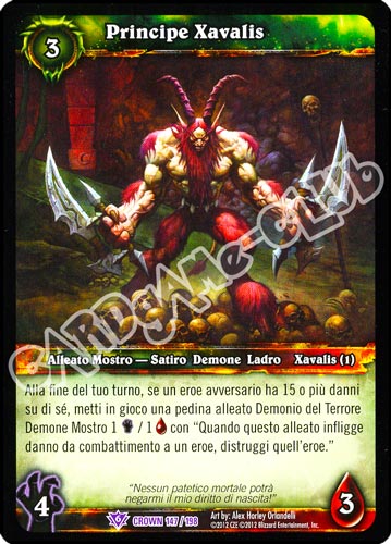Principe Xavalis epica (IT) -NEAR MINT-