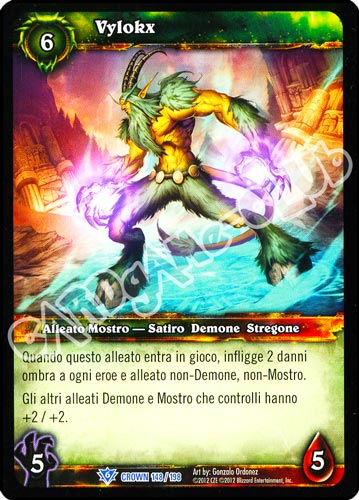 Vylokx rara (IT) -NEAR MINT-