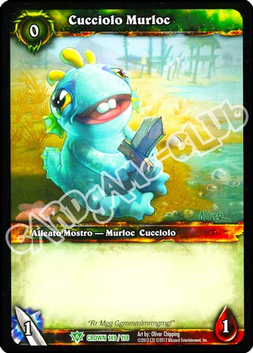 Cucciolo Murloc non comune (IT) -NEAR MINT-