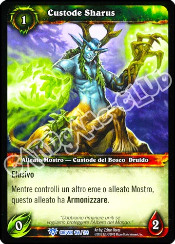 Ciustode Sharus rara (IT) -NEAR MINT-