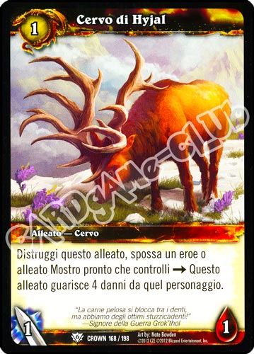 Cervo di Hyjal comune (IT) -NEAR MINT-
