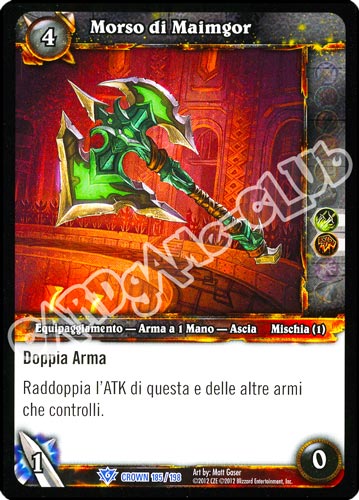 Morso di Maimgor rara (IT) -NEAR MINT-