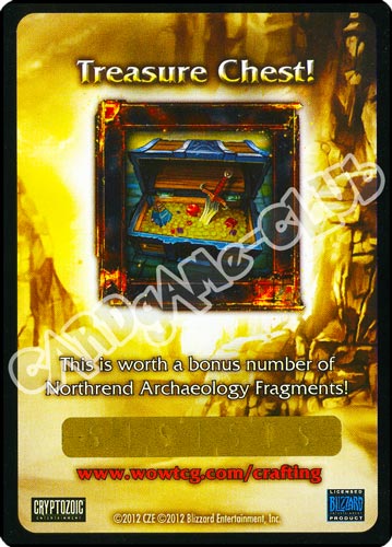 Treasure Chest! carta bonus (EN) -NEAR MINT-