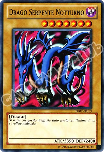 TU07-IT013 Drago Serpente Notturno comune (IT) -NEAR MINT-