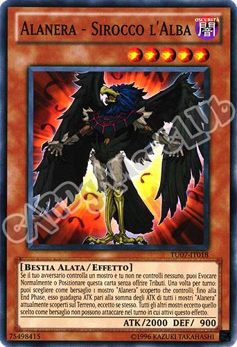 TU07-IT018 Alanera - Sirocco l'Alba comune (IT) -NEAR MINT-