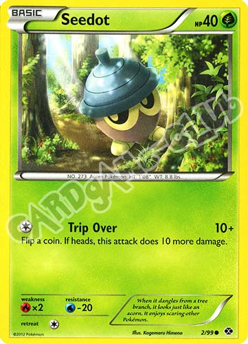 002 / 099 Seedot comune (EN) -NEAR MINT-