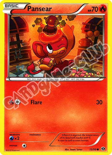 015 / 099 Pansear comune (EN) -NEAR MINT-