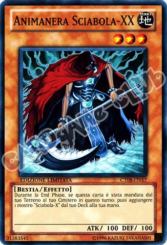 CT08-IT017 Animanera Sciabola-XX super rara Edizione Limitata (IT) -GOOD-