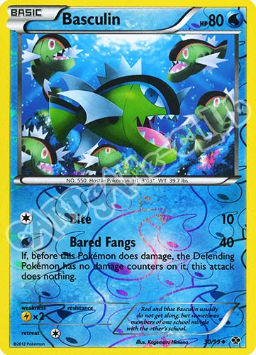 030 / 099 Basculin non comune foil reverse (EN) -NEAR MINT-