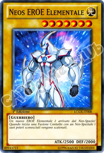 LCGX-IT008 Neos Eroe Elementale comune 1a Edizione (IT) -NEAR MINT-