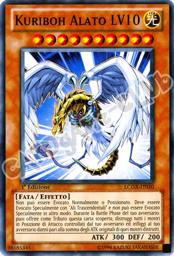 LCGX-IT010 Kuriboh Alato LV 10 comune 1a Edizione (IT) -NEAR MINT-