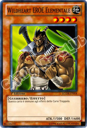 LCGX-IT014 Wildheart Eroe Elementale comune 1a Edizione (IT) -NEAR MINT-