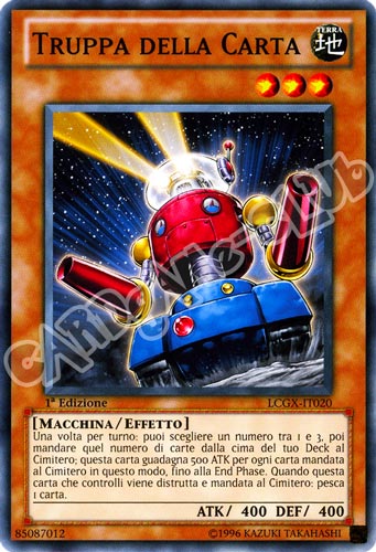 LCGX-IT020 Truppa della Carta comune 1a Edizione (IT) -NEAR MINT-