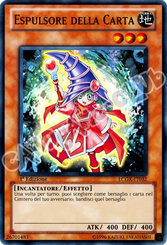 LCGX-IT032 Espulsore della Carta super rara 1a Edizione (IT) -NEAR MINT-