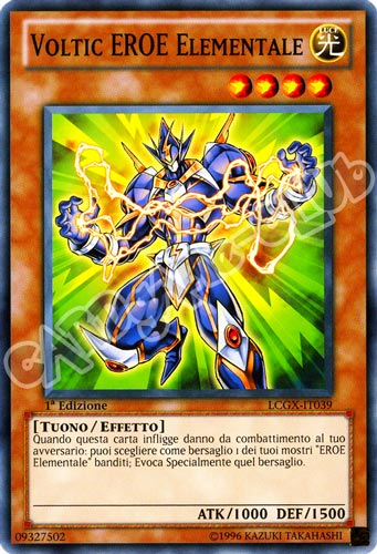 LCGX-IT039 Voltic Eroe Elementale comune 1a Edizione (IT) -NEAR MINT-