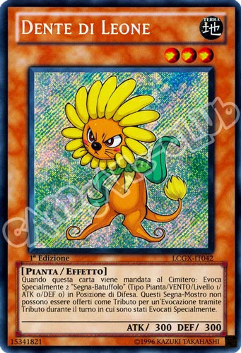 LCGX-IT042 Dente di Leone rara segreta 1a Edizione (IT) -NEAR MINT-